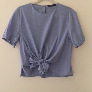 Zara striped top
